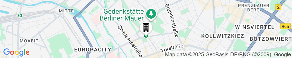 Map for Downtown Apartments Berlin