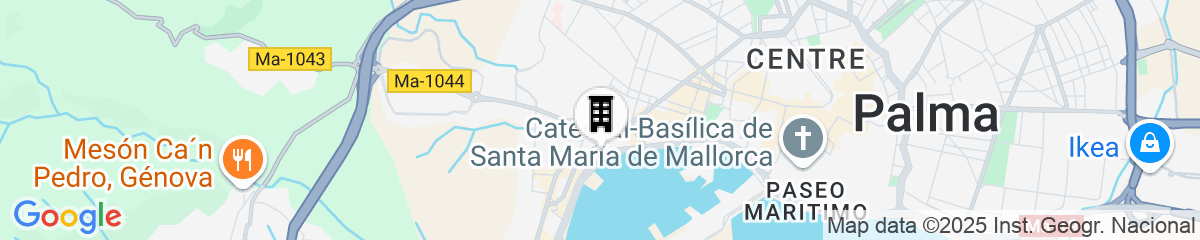 Map for Hotel Palma Bellver Affiliated by Meliá