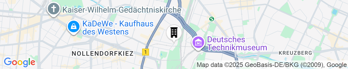 Map for Flottwell Berlin Hotel & Residenz am Park