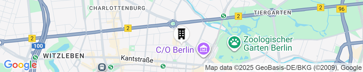 Map for TOWNHOUSE Berlin
