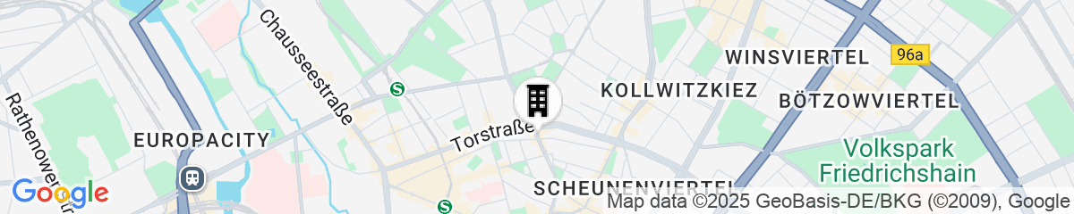 Map for Apartments Rosenthal Residence