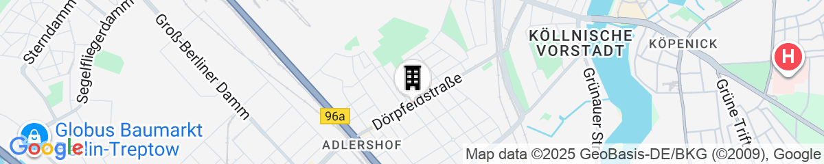 Map for Nena Apartments Berlin-Adlershof