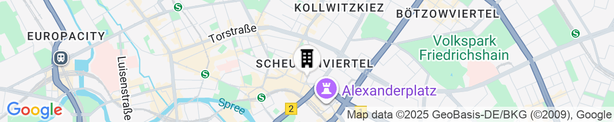 Map for Lux 11 Berlin Mitte