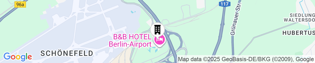 Map for ipartment Berlin Airport