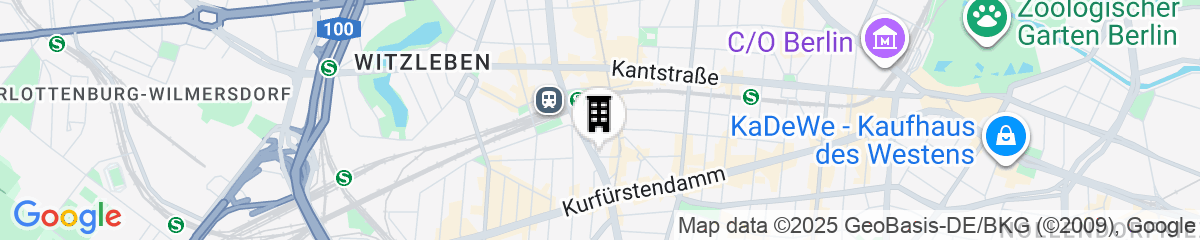 Map for Limehome Berlin Sybelstraße
