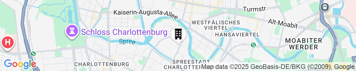 Map for Candlewood Suites Berlin Charlottenburg by IHG