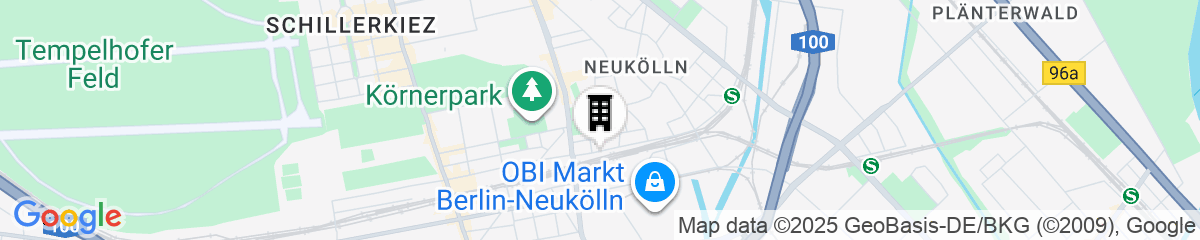 Map for Apartmenthaus Berlin Neukölln