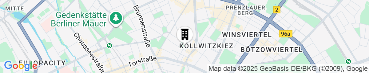 Map for Pfefferbett Hostel Berlin