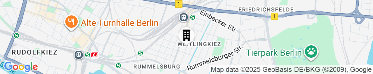 Map for HOLI City Apart Hotel Berlin