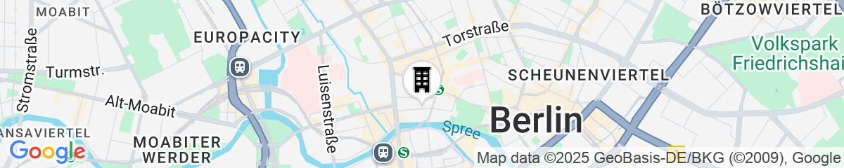 Map for St Christopher's Berlin Mitte - Hostel