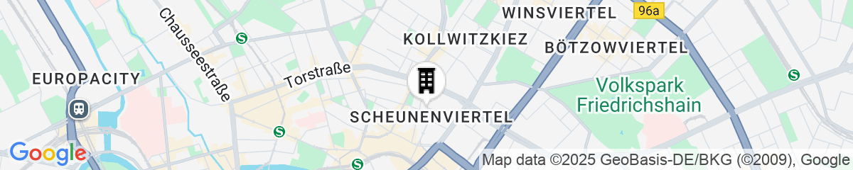 Map for St Christopher's Berlin Alexanderplatz - Hostel