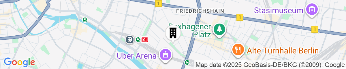 Map for Sunflower Hostel Berlin