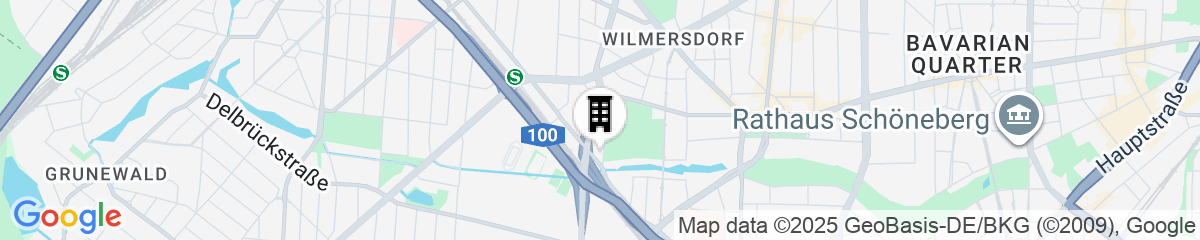 Map for enjoy hostel Berlin City West