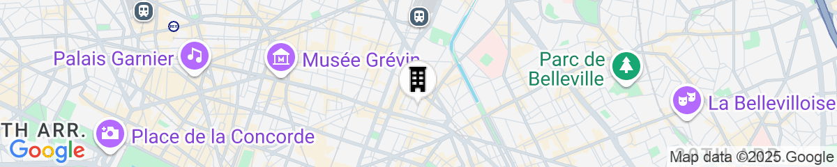 Map for Hotel Taylor