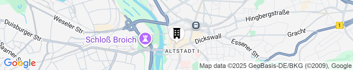 Map for Tante ALMA's Mülheimer Hotel