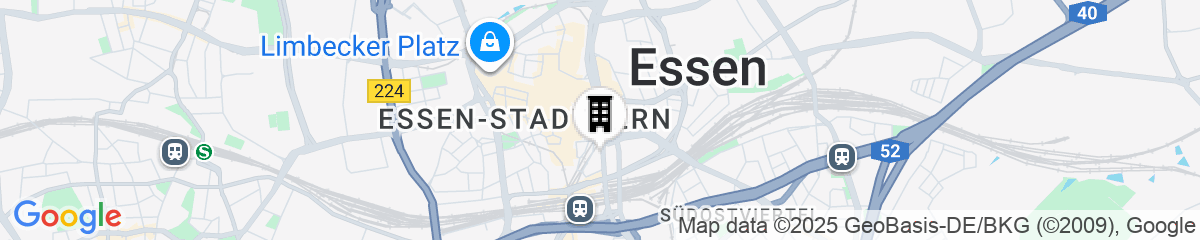 Map for Residence Inn by Marriott Essen City