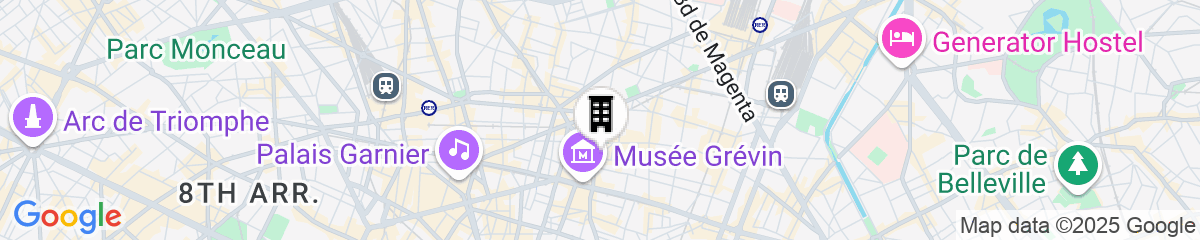 Map for Hôtel Joe M