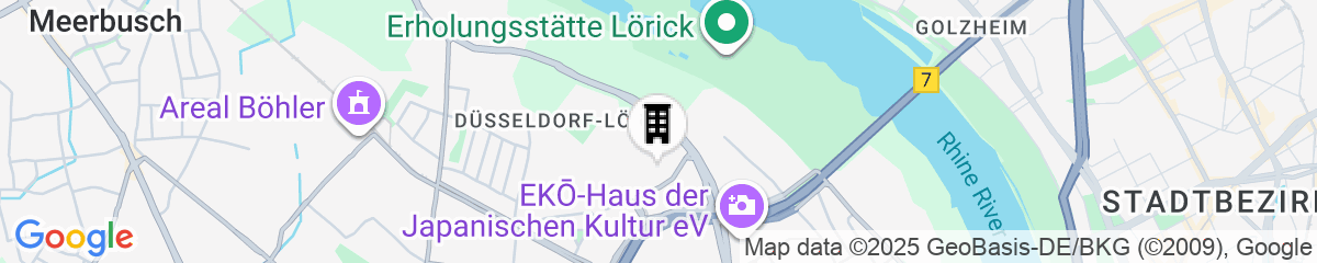 Map for H2 Hotel Düsseldorf Seestern