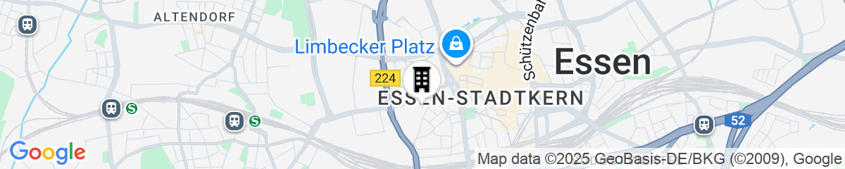 Map for Flowers Hotel Essen