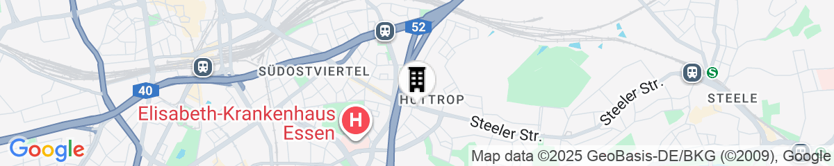 Map for TOP EMBRACE Hotel Franz Essen