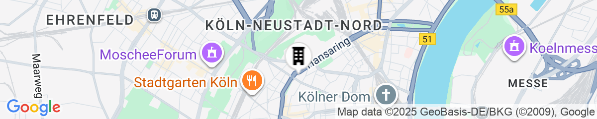 Map for The Midtown Hotel by The New Yorker