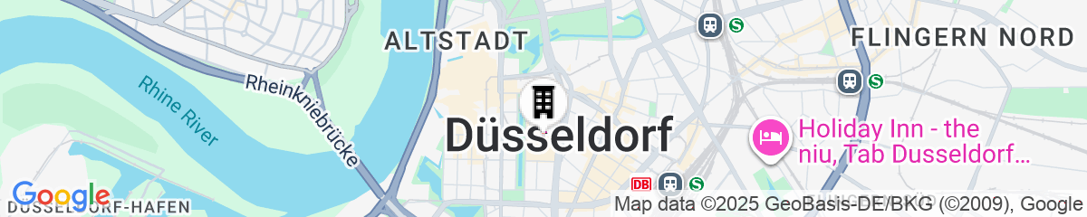 Map for Ruby Coco Hotel Dusseldorf