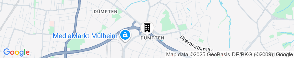 Map for JustStay Mülheim Hotel & Apartments