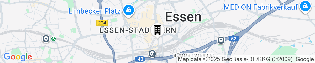 Map for Moxy Essen City