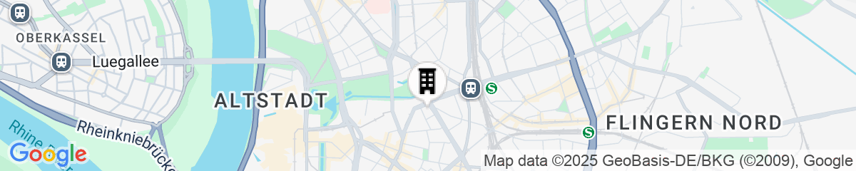 Map for Numa Düsseldorf Leo