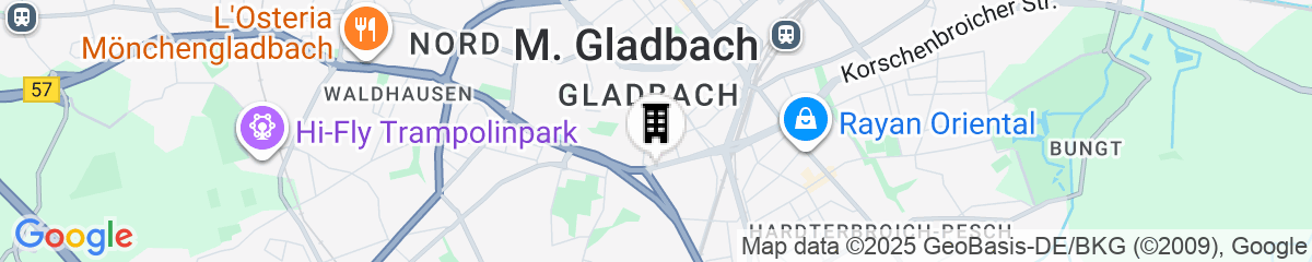 Map for Limehome Mönchengladbach Fliethstraße