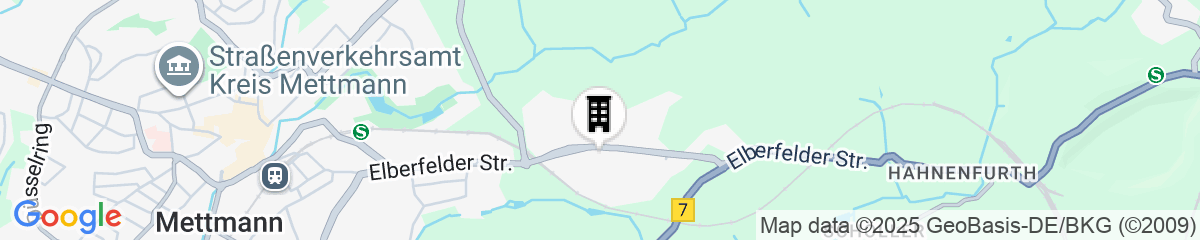 Map for BESOTEL Mettmann