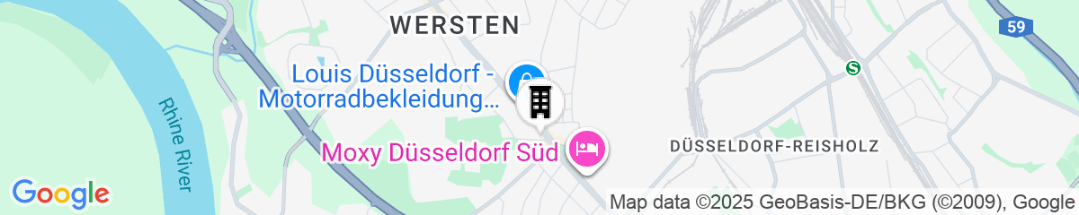 Map for Limehome Düsseldorf Bahlenstr.