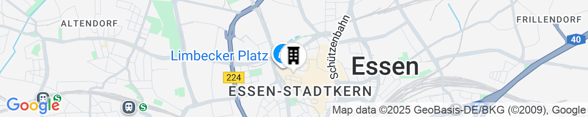 Map for Limehome Essen Kibbelstraße