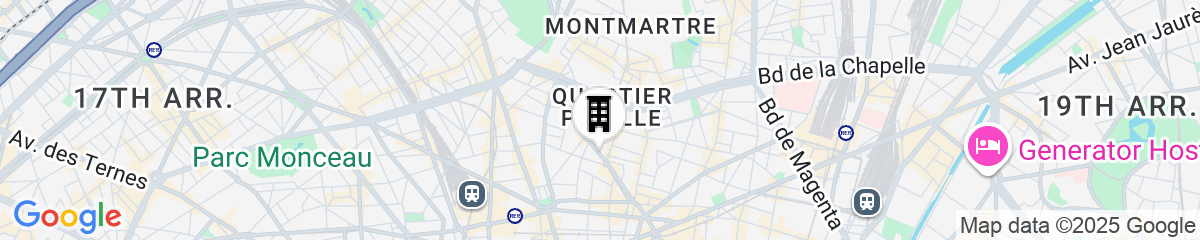 Map for Hôtel George - Astotel