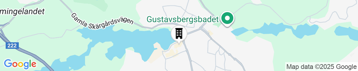 Map for Hotell Blå Blom