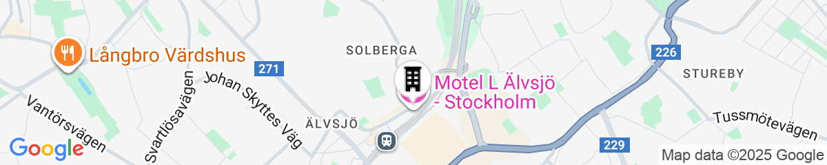 Map for Sure Hotel by Best Western Stockholm Alvsjo