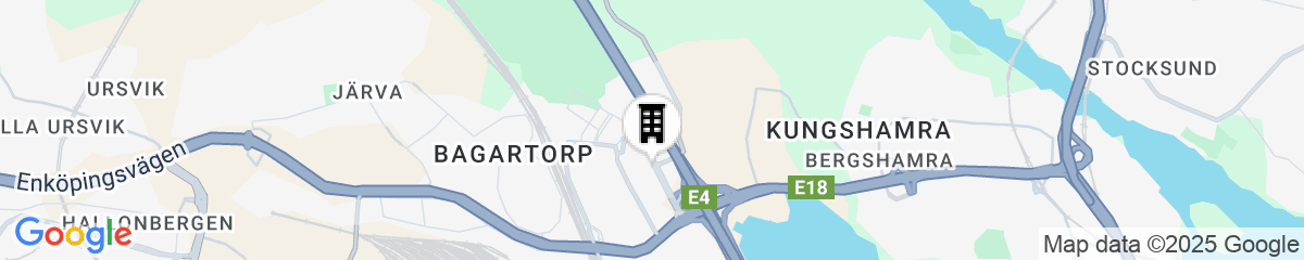 Map for Solna Park & Hotel