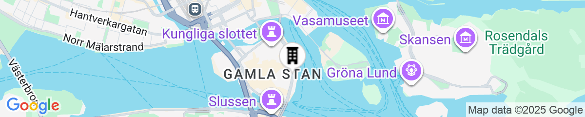 Map for Hotell Skeppsbron