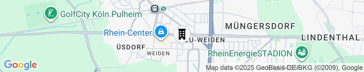 Map for Garten-Hotel Ponick