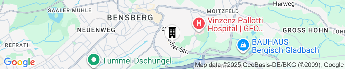 Map for Kardinal Schulte Haus