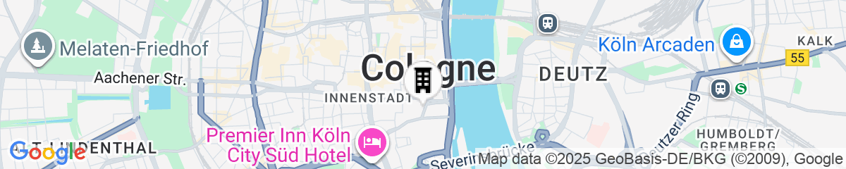 Map for B-Chill Cologne