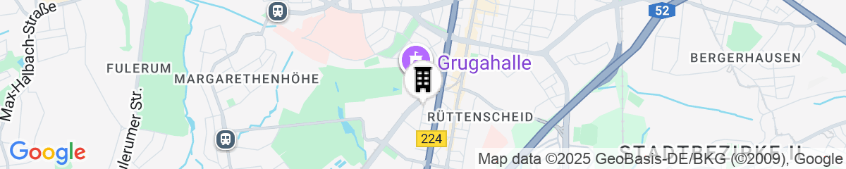 Map for Hotel An der Gruga