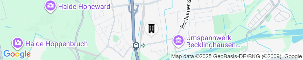 Map for PLAZA INN Recklinghausen 