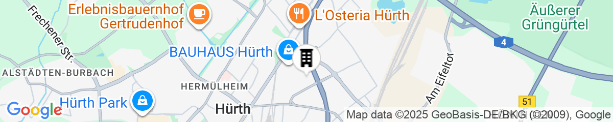 Map for Palast Hotel