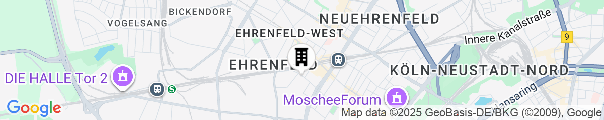 Map for Svyvo Cologne - Serviced Apartments