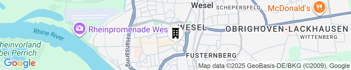 Map for Weseler Wirtshaus Appartements