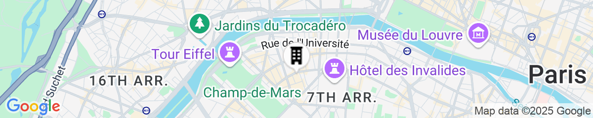 Map for Grand Hotel Leveque