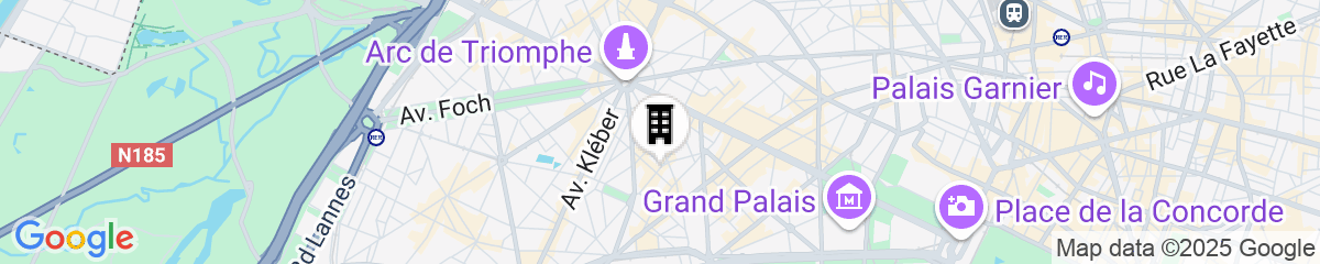 Map for Le Belmont Paris