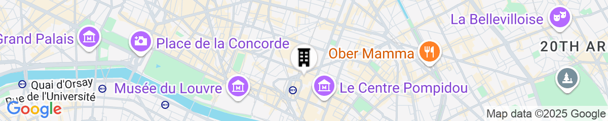 Map for Le Relais des Halles