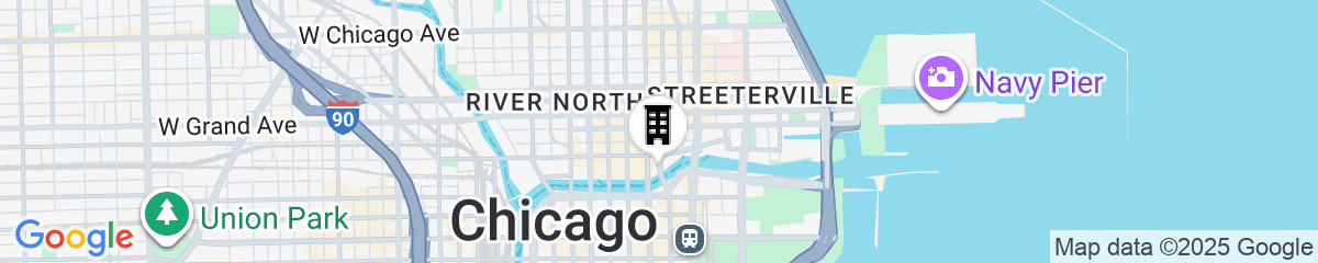 Map for The Langham, Chicago
